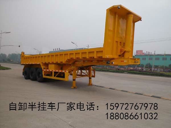 自卸半掛車圖片