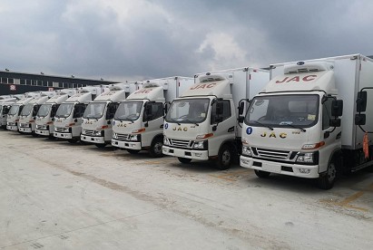 國六江淮JAC帥鈴E藍牌冷藏車