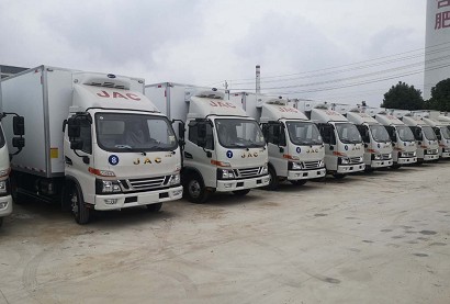 國六江淮JAC帥鈴E藍牌冷藏車