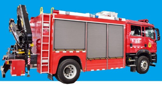 重汽汕德卡救險(xiǎn)救援消防車