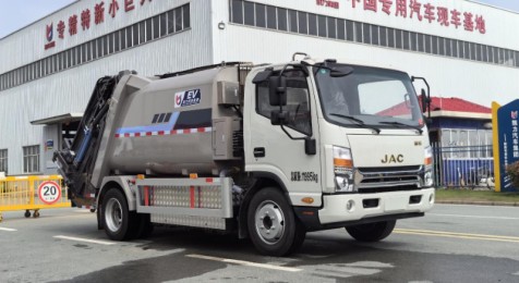 8方江淮帥鈴純電動(dòng)壓縮垃圾車
