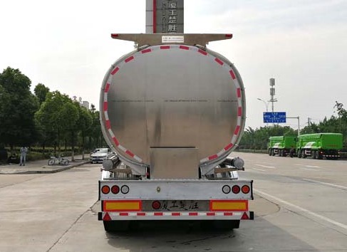 楚勝牌CSC9405GSYL型鋁合金食用油運(yùn)輸半掛車